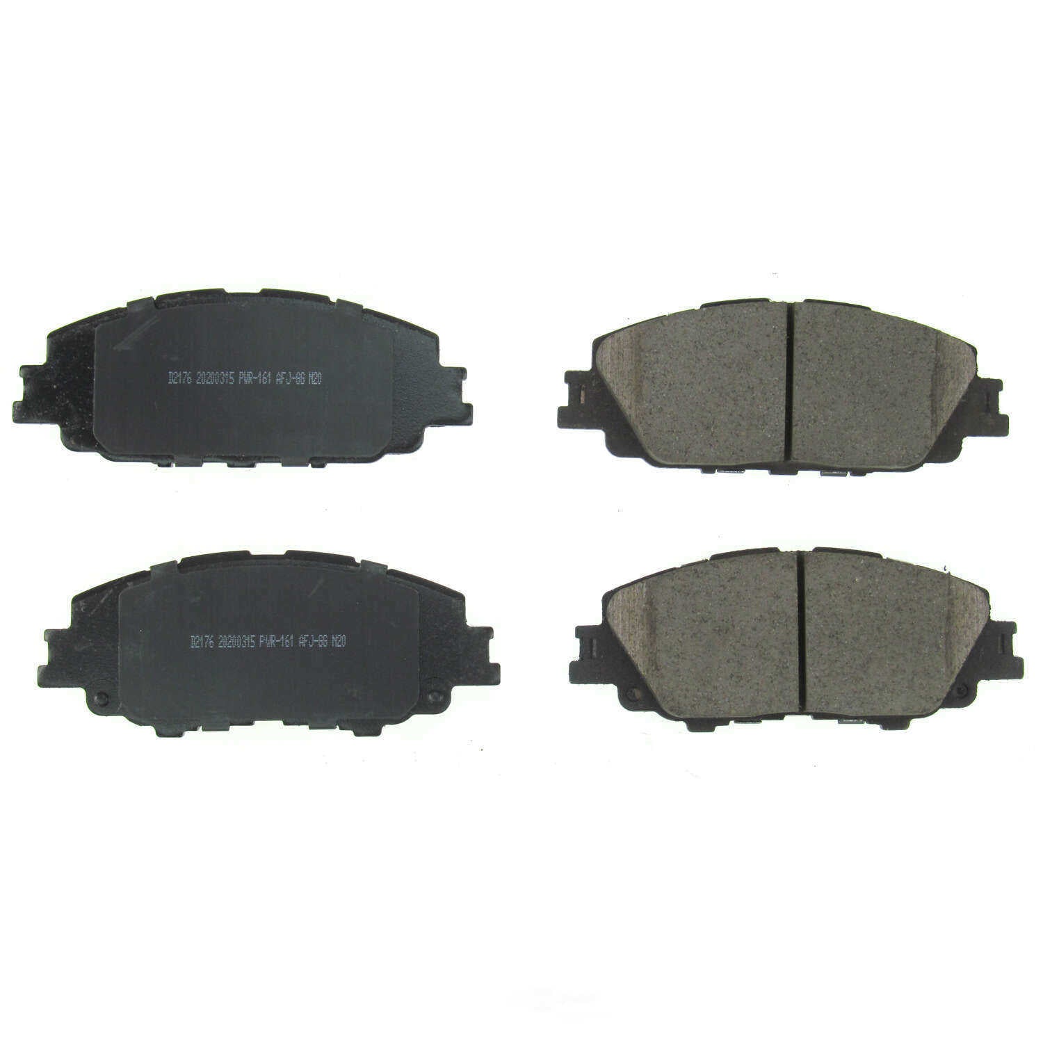 Pads TD2176CH TSS / 16-2176 Power Stop / 17-2176 Power Stop / 1412-699022 Posi Met/ 1424-699024 OFS