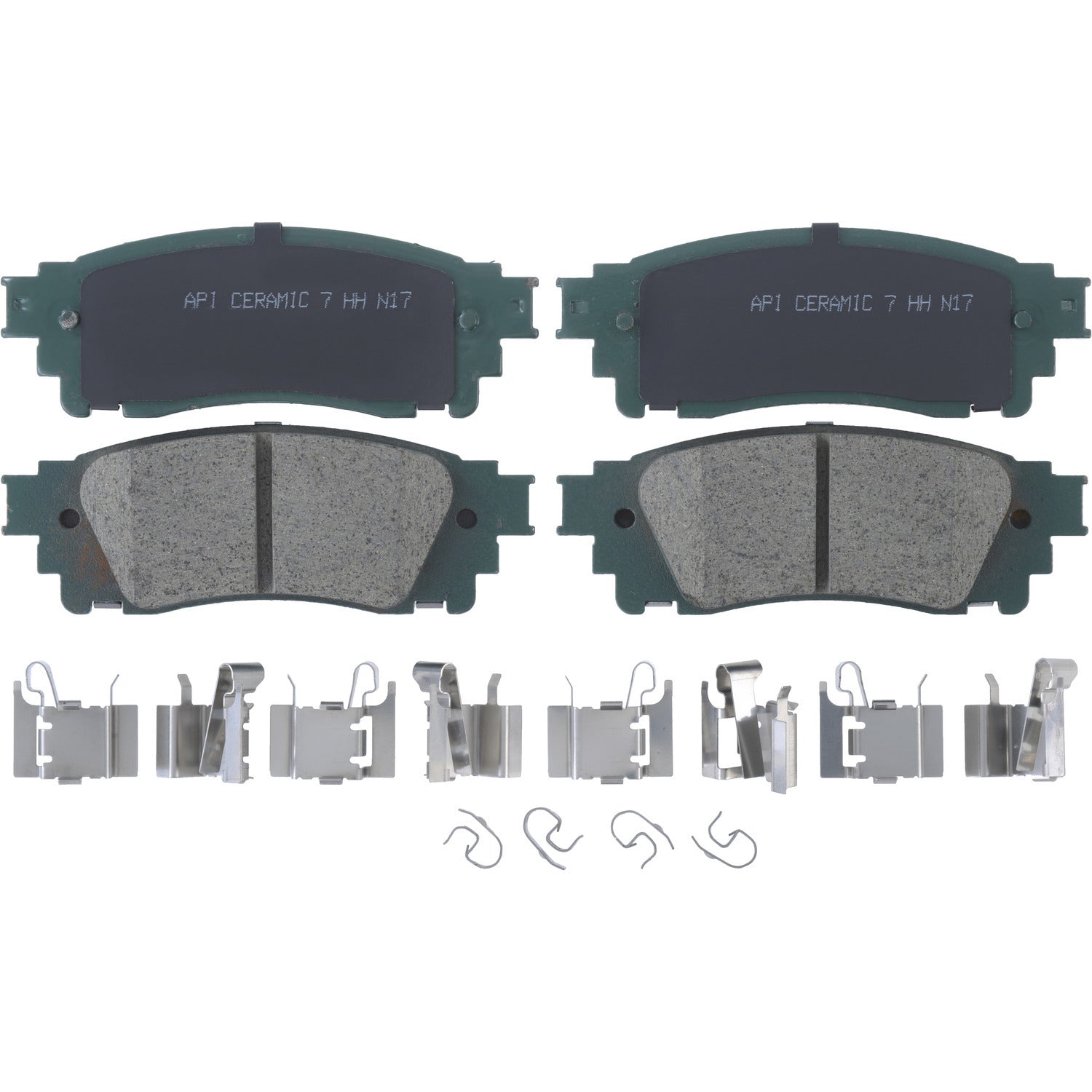 Pads rear AD1805 ADVICS / 1412-528759 PCT